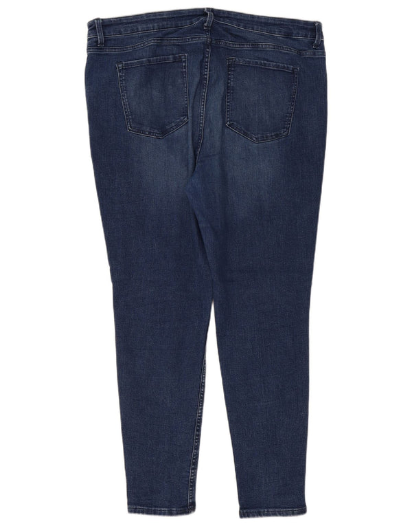 Jeans skinny Marks & Spencer da donna The Ivy UK 20 2XL W40 L28 Blu navy
