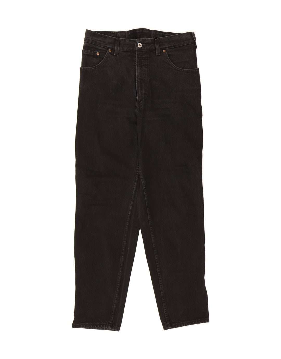 MUSTANG Mens Tapered Jeans W32 L30 Black Vintage Mustang and Second-Hand Mustang from Messina Hembry 