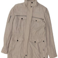 Giacca da donna MINT VELVET UK 10 piccola in cotone grigio