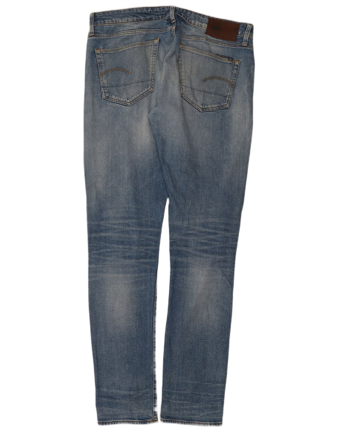 Jeans slim da uomo G-Star 3301 W36 L38 cotone blu