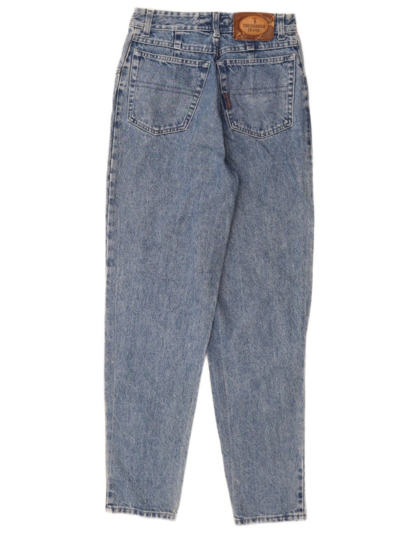 Jeans Donna Trussardi Tapered W31 L31 Blu Cotone
