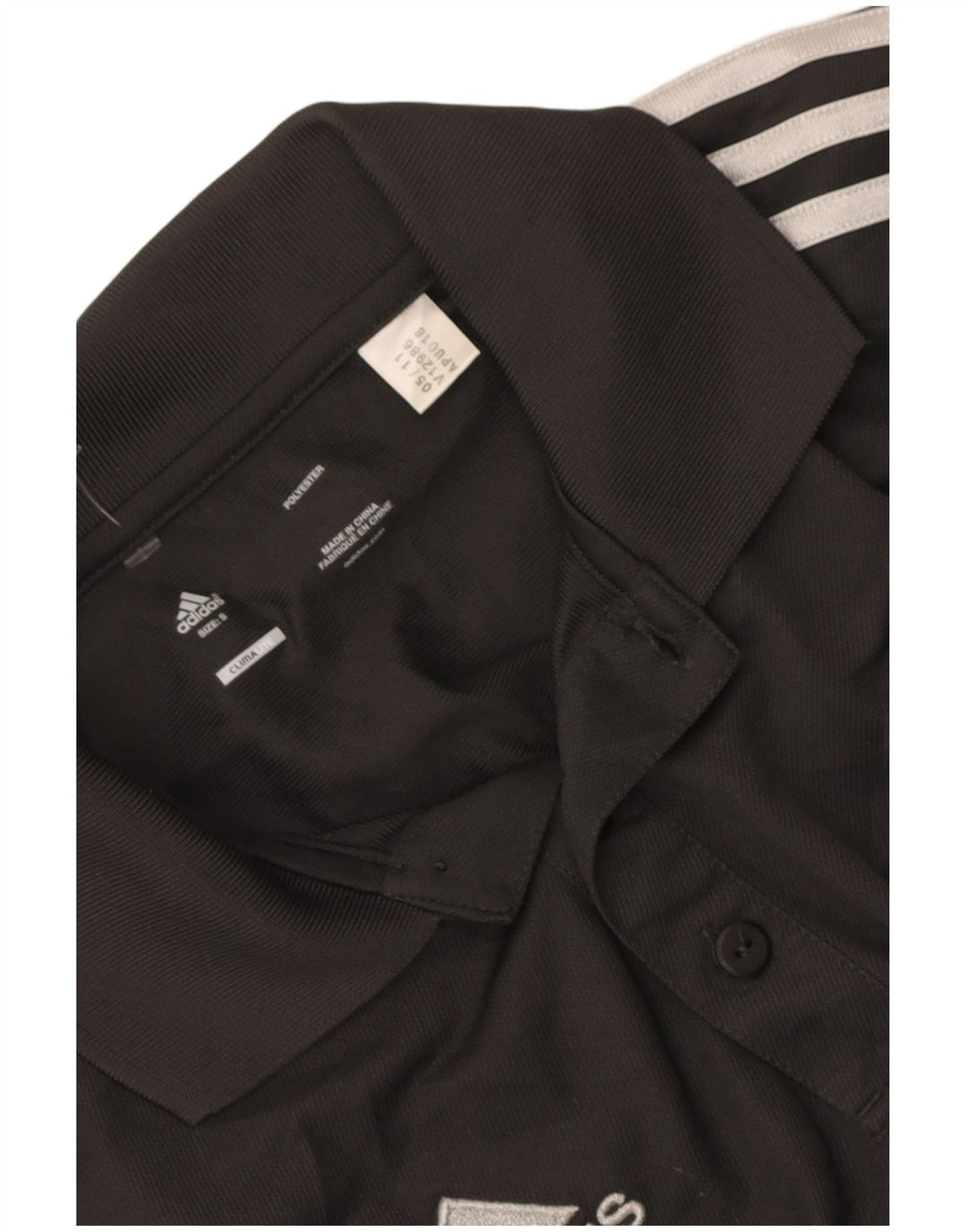 Polo grafica Adidas da uomo Liverpool Small in poliestere color block grigio