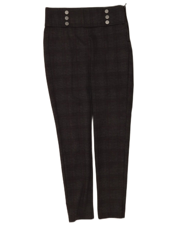 Leggings Zara da donna UK 12 grigio medio a quadri