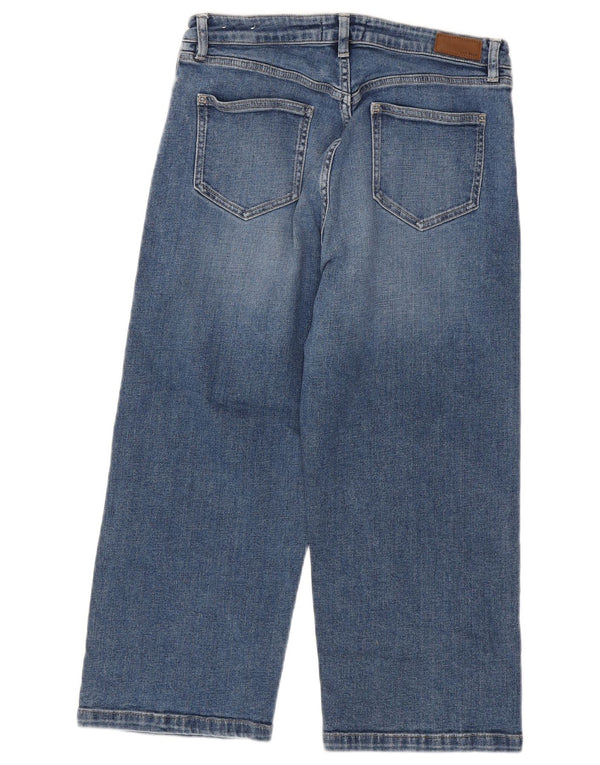 Jeans Capri da donna Fat Face UK 14 Large W34 L22 Cotone blu