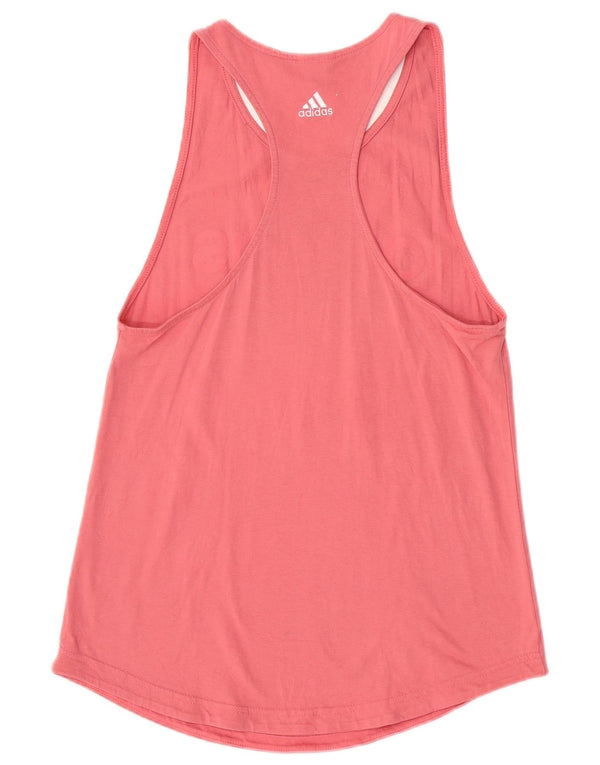 Canottiera grafica da donna Adidas UK 10 piccola rosa