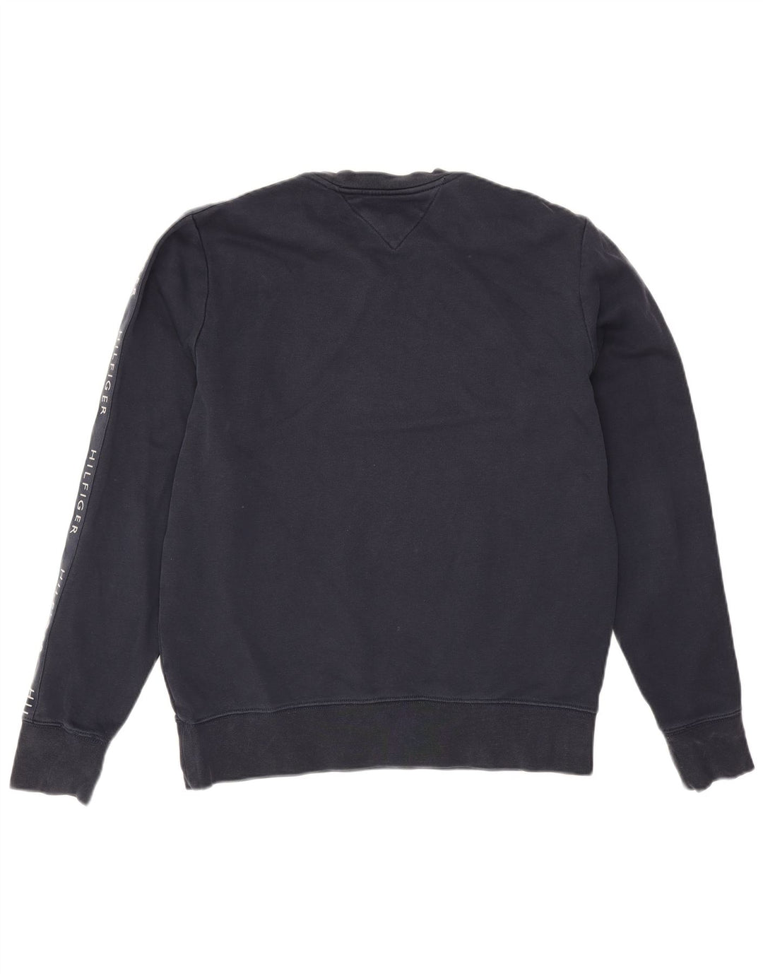 Felpa grafica da uomo Tommy Hilfiger Maglione medio in cotone blu navy