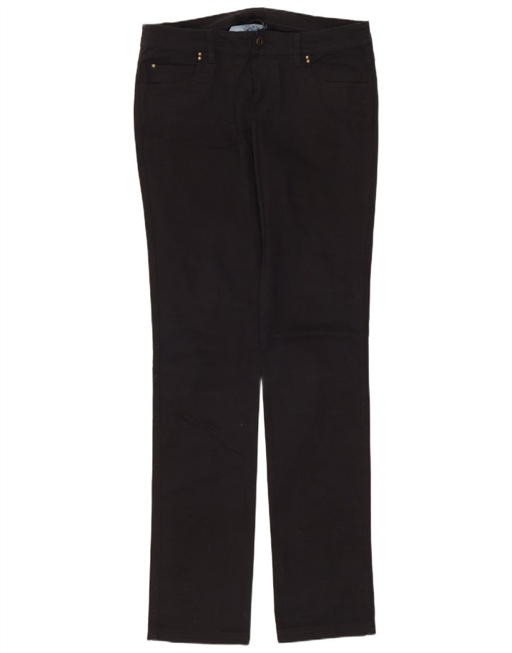 Pantaloni casual dritti da donna CHAMPION medi W30 L34 cotone nero