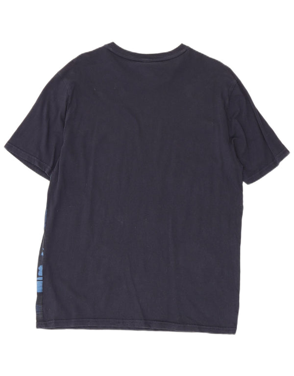 T-shirt Oakley da uomo con vestibilità regolare, media, blu navy floreale