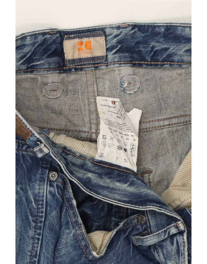 Jeans slim da uomo Hugo Boss W33 L34 cotone blu