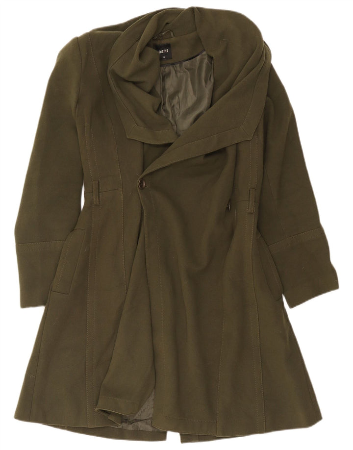 Cappotto da donna Oasis UK 14 Poliestere kaki medio