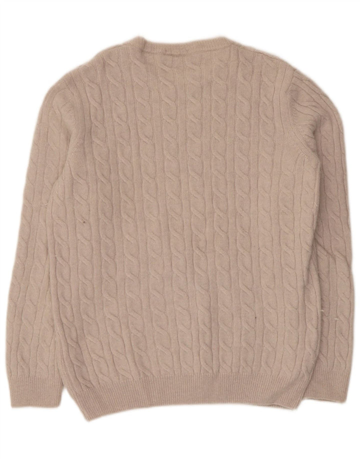 TIMBERLAND Maglione girocollo da uomo in lana beige medio