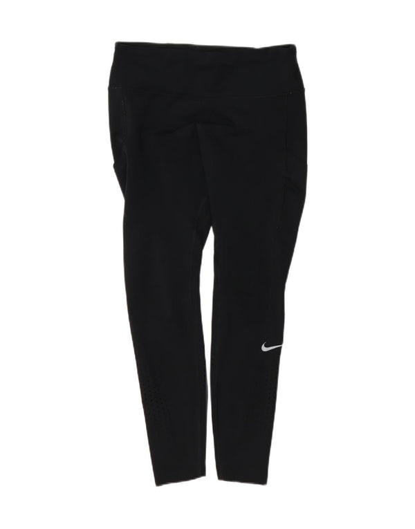 Leggings corti Nike da donna UK 14 grandi neri
