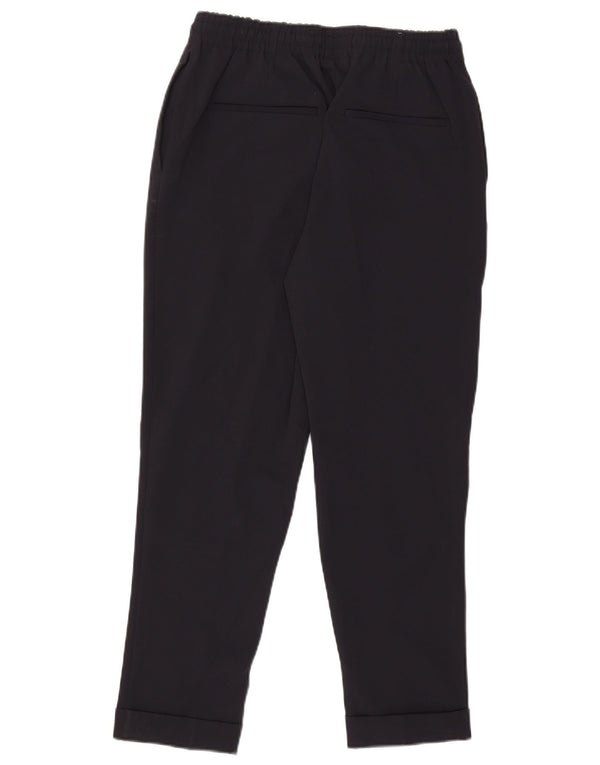 Zara Mens Tracksuit Trousers Joggers Medium  Navy Blue Polyester
