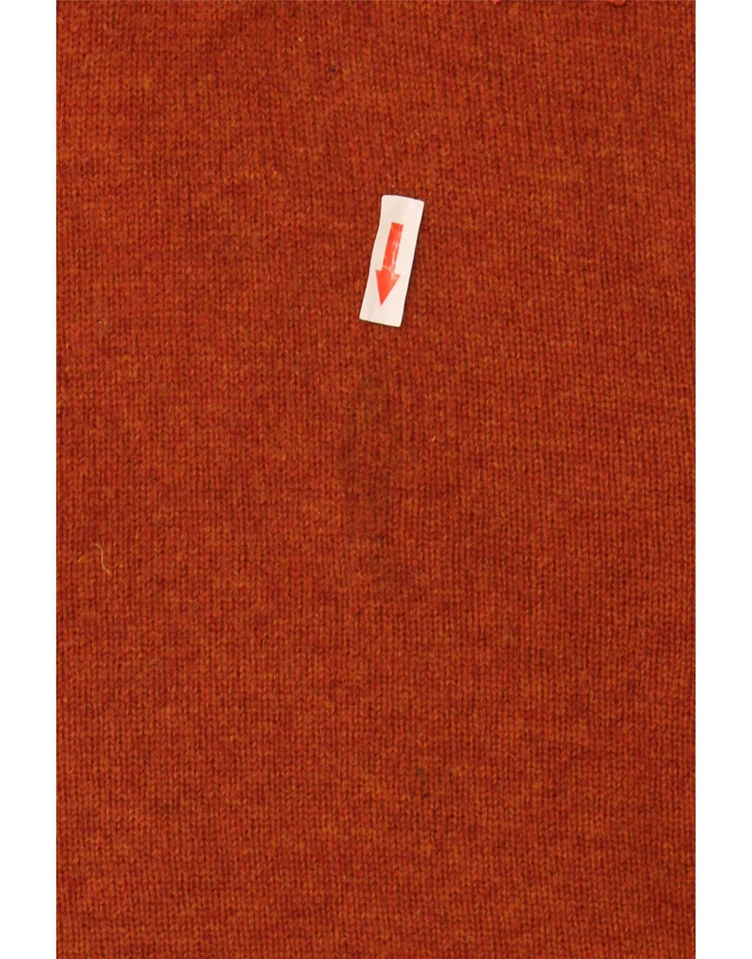 Maglione Kappa da uomo con zip e collo XL arancione