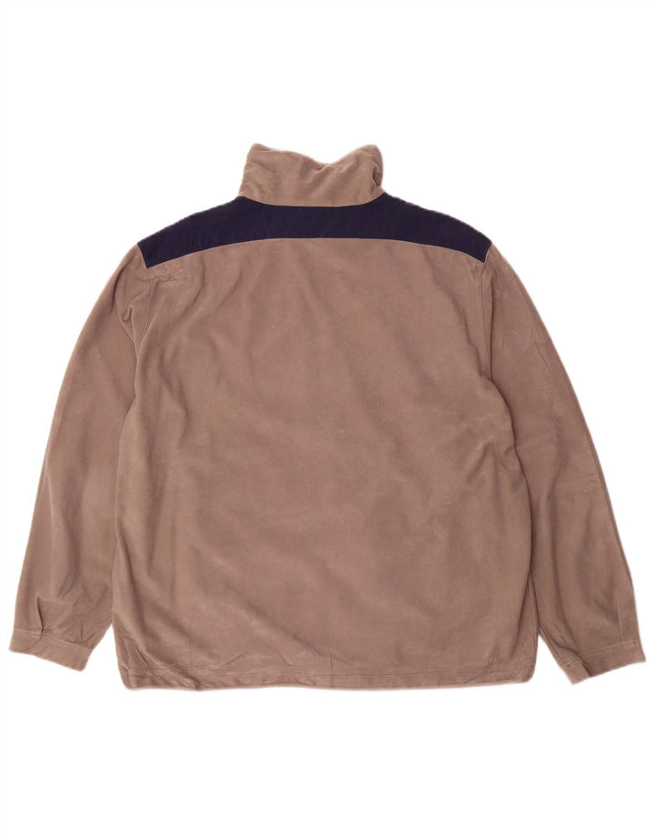Giacca da ginnastica da uomo in velluto Diadora Large Grey Colourblock