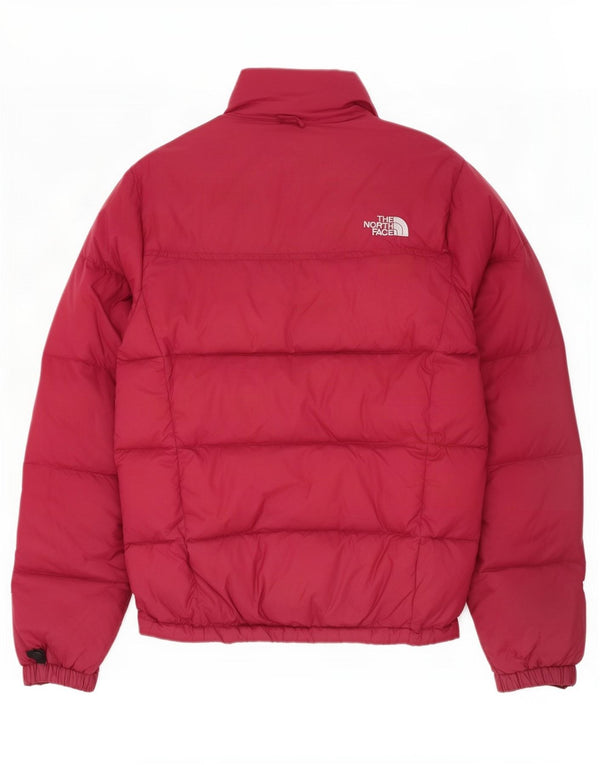 Giacca imbottita fodera da donna The North Face UK 10 piccola in nylon bordeaux
