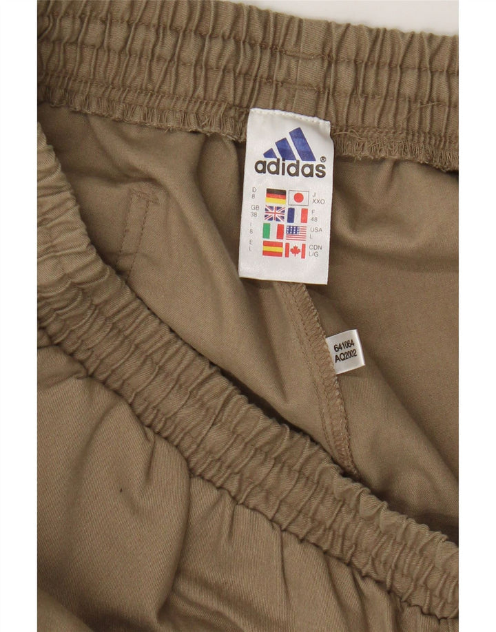 Pantaloncini casual da uomo Adidas Large W32 Beige Poliestere