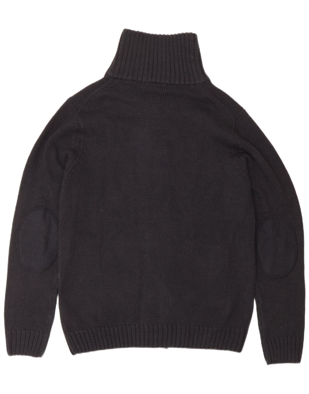 PIERRE CARDIN Maglione cardigan da uomo grande acrilico blu navy