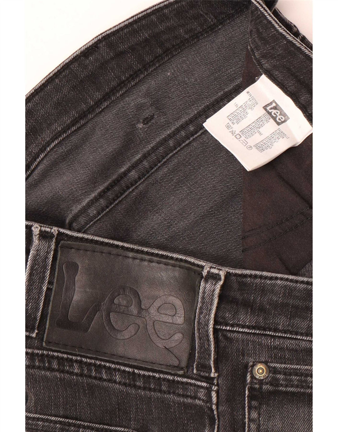 Jeans slim da uomo Lee W31 L34 cotone nero
