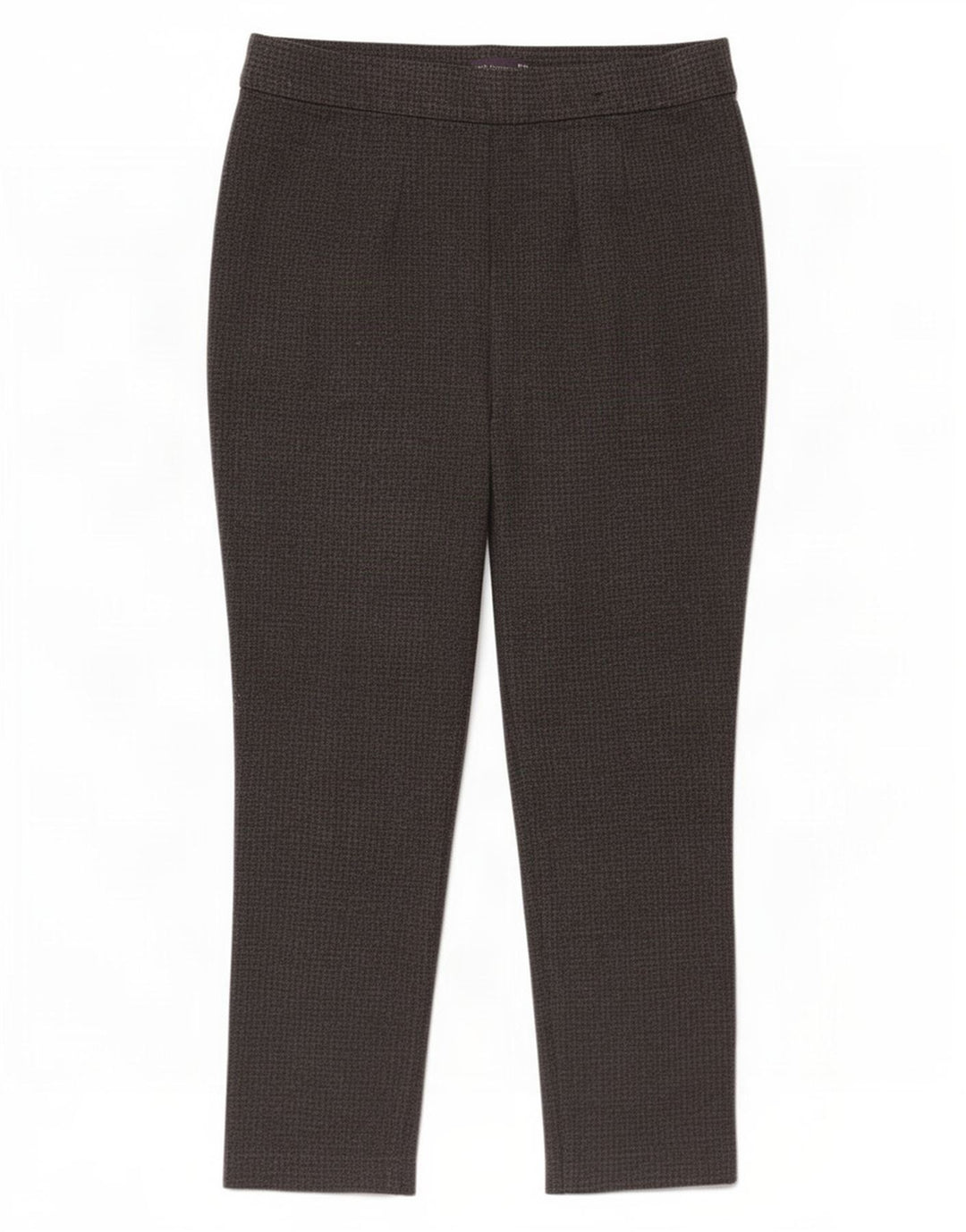 Pantaloni slim da donna Marks & Spencer UK 16 Large W32 L27 Pied de poule grigio