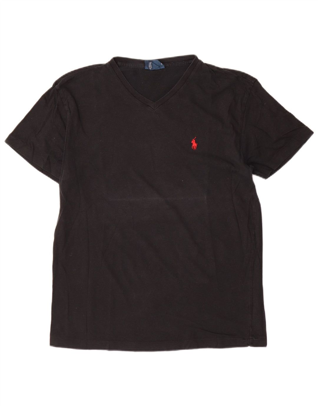 Polo Ralph Lauren T-shirt da uomo Top piccola in cotone nero