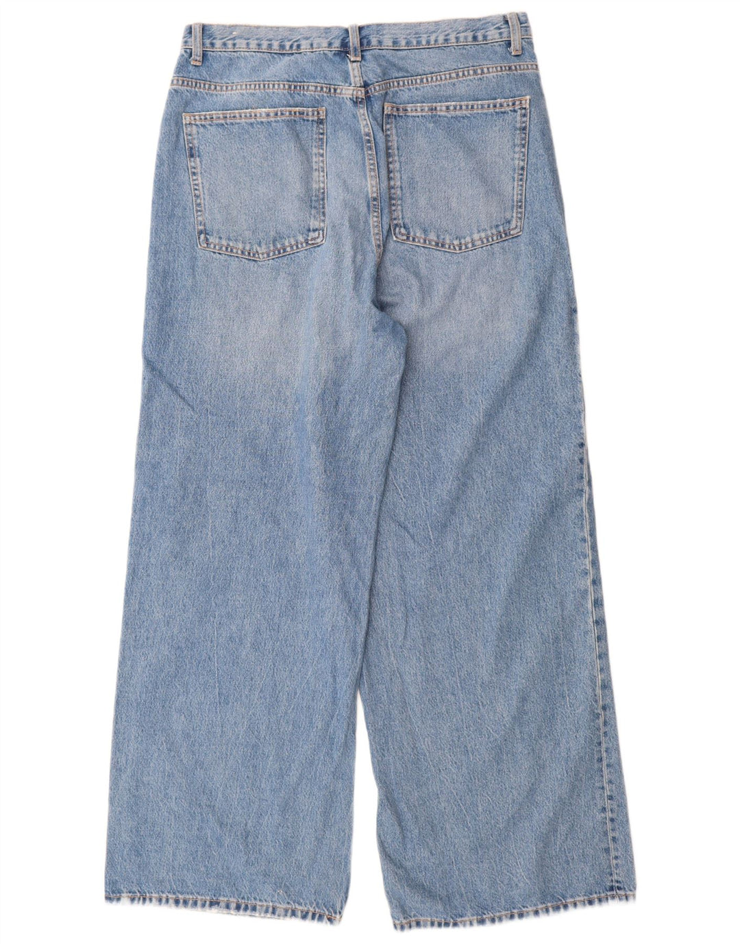 Jeans Zara da donna a gamba larga EU 46 2XL W36 L33 Blu