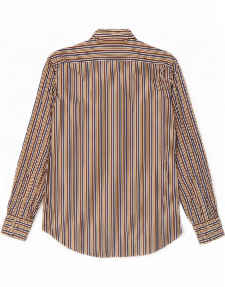 Camicia slim fit da uomo Brooksfield taglia 39 gessato medio multicolore