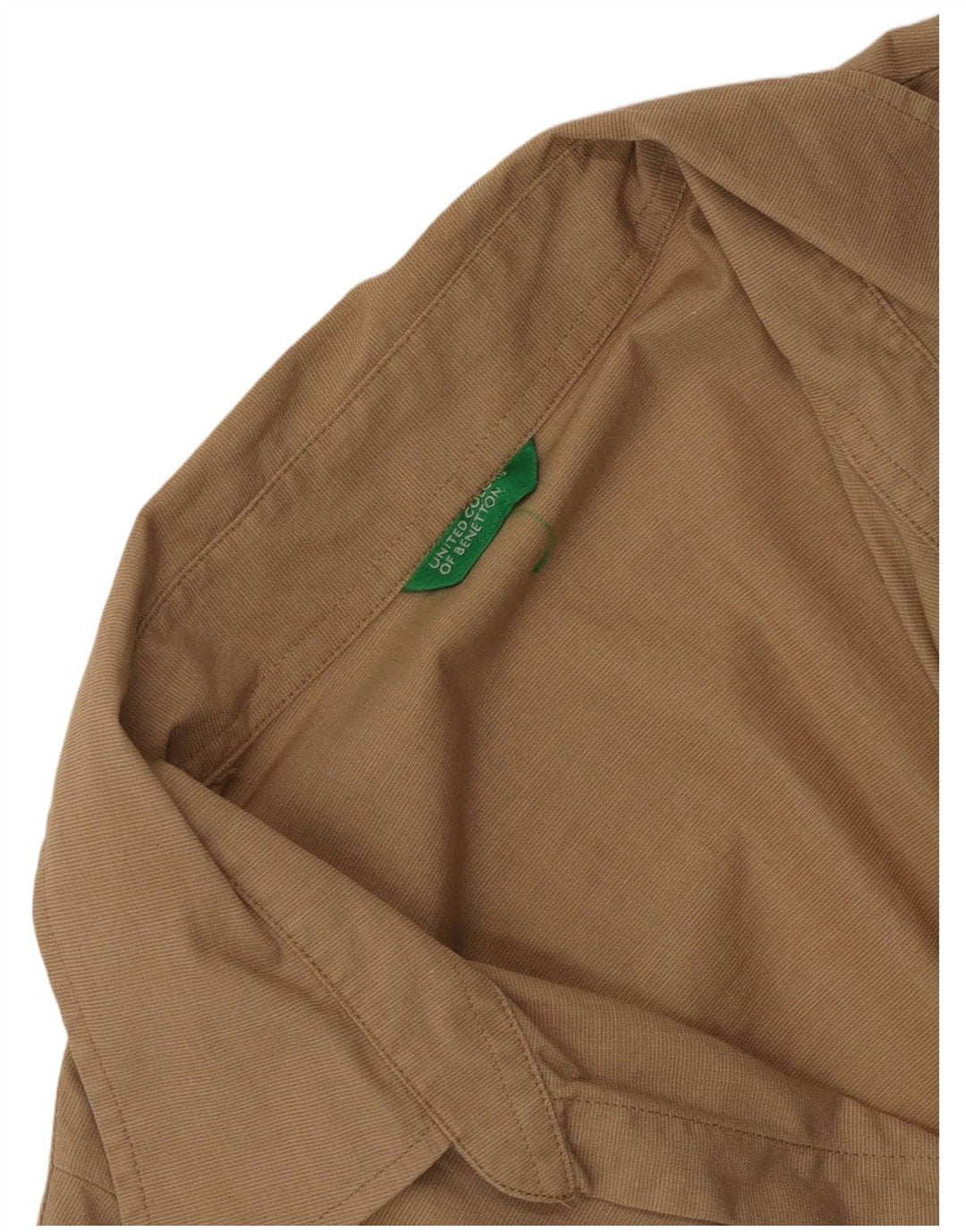 Camicetta da donna con maniche a 3/4 Benetton UK 12 Beige medio