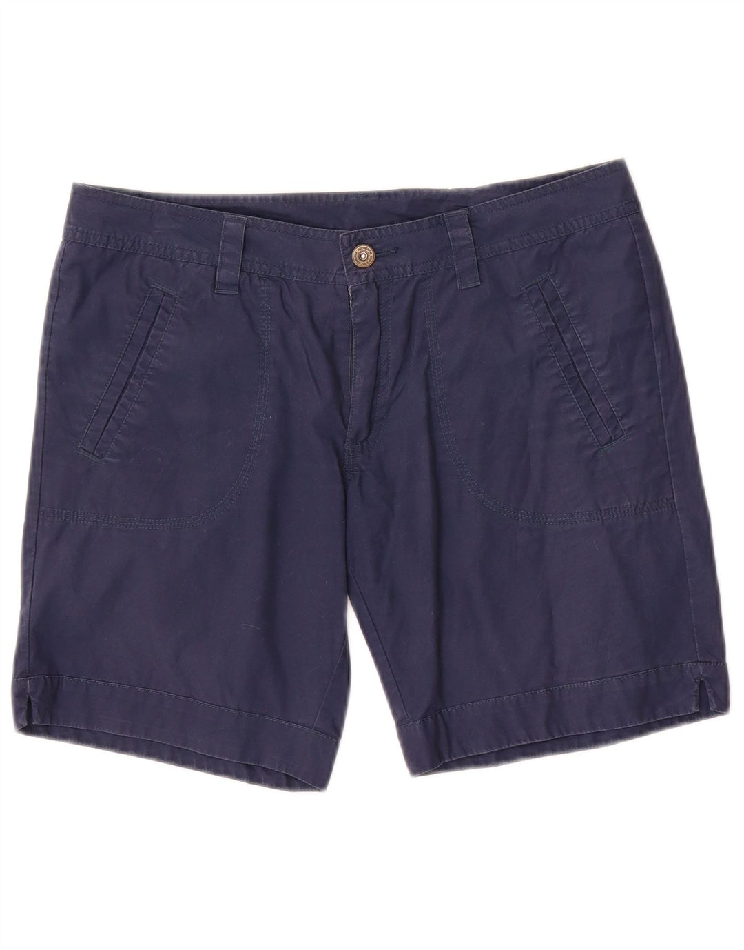 Pantaloncini chino a vita bassa da donna Champion medi W30 blu navy