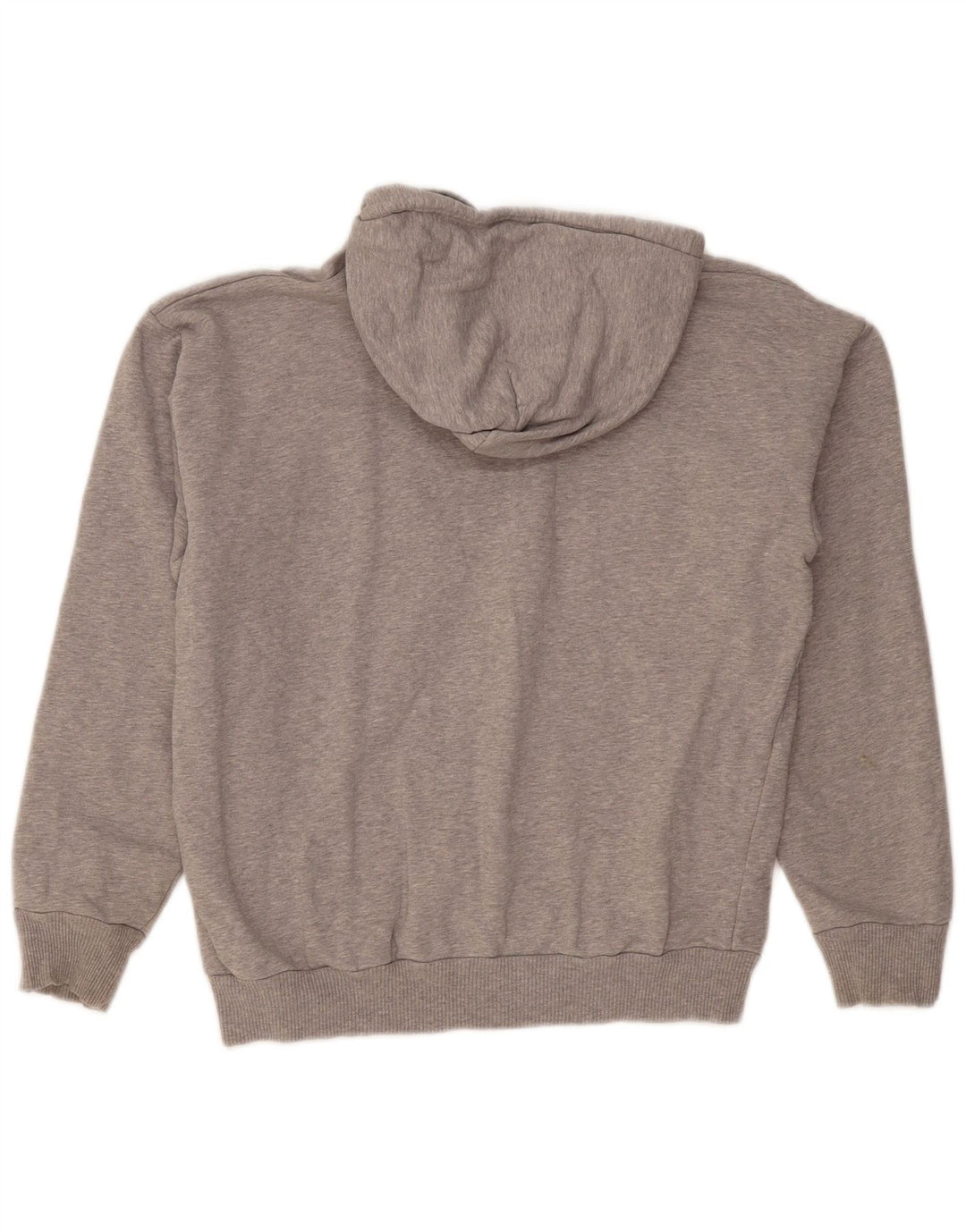 Maglione con cappuccio grafico da uomo Diesel piccolo grigio