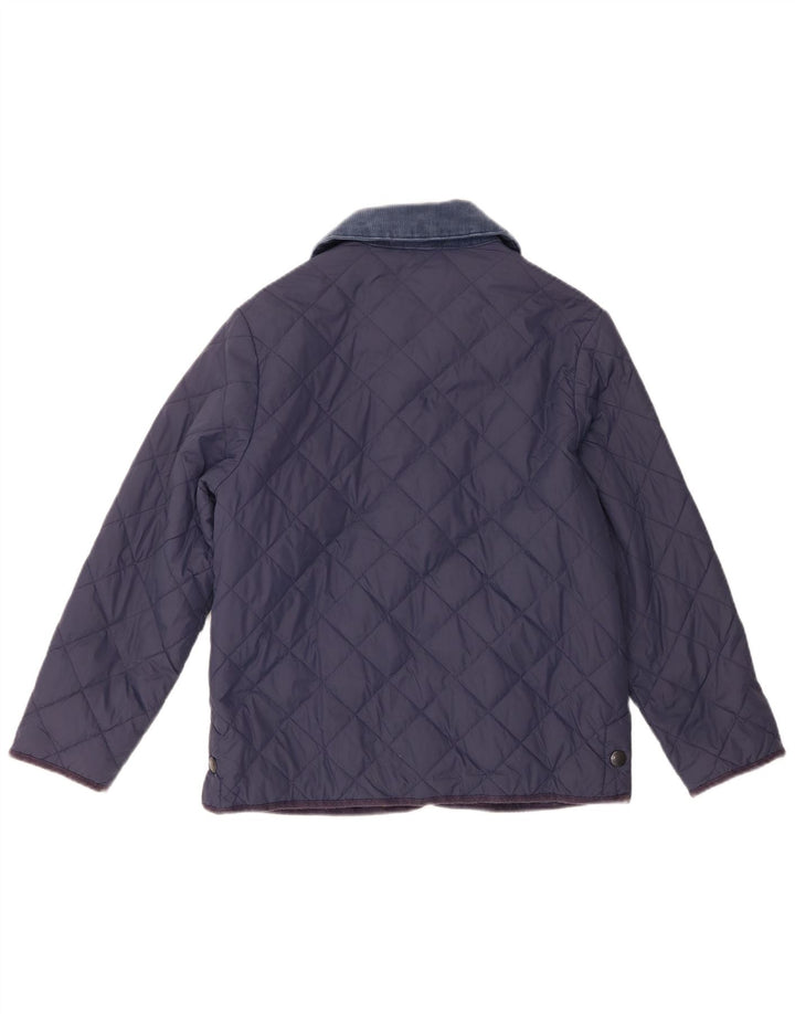 Giacca trapuntata da donna Jack Wills UK 14 nylon blu navy medio