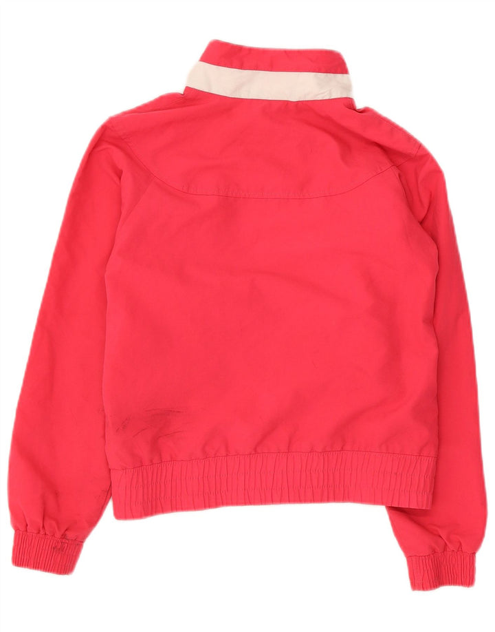 Giacca superiore della tuta da ragazza Nike 10-11 anni color block rosa medio