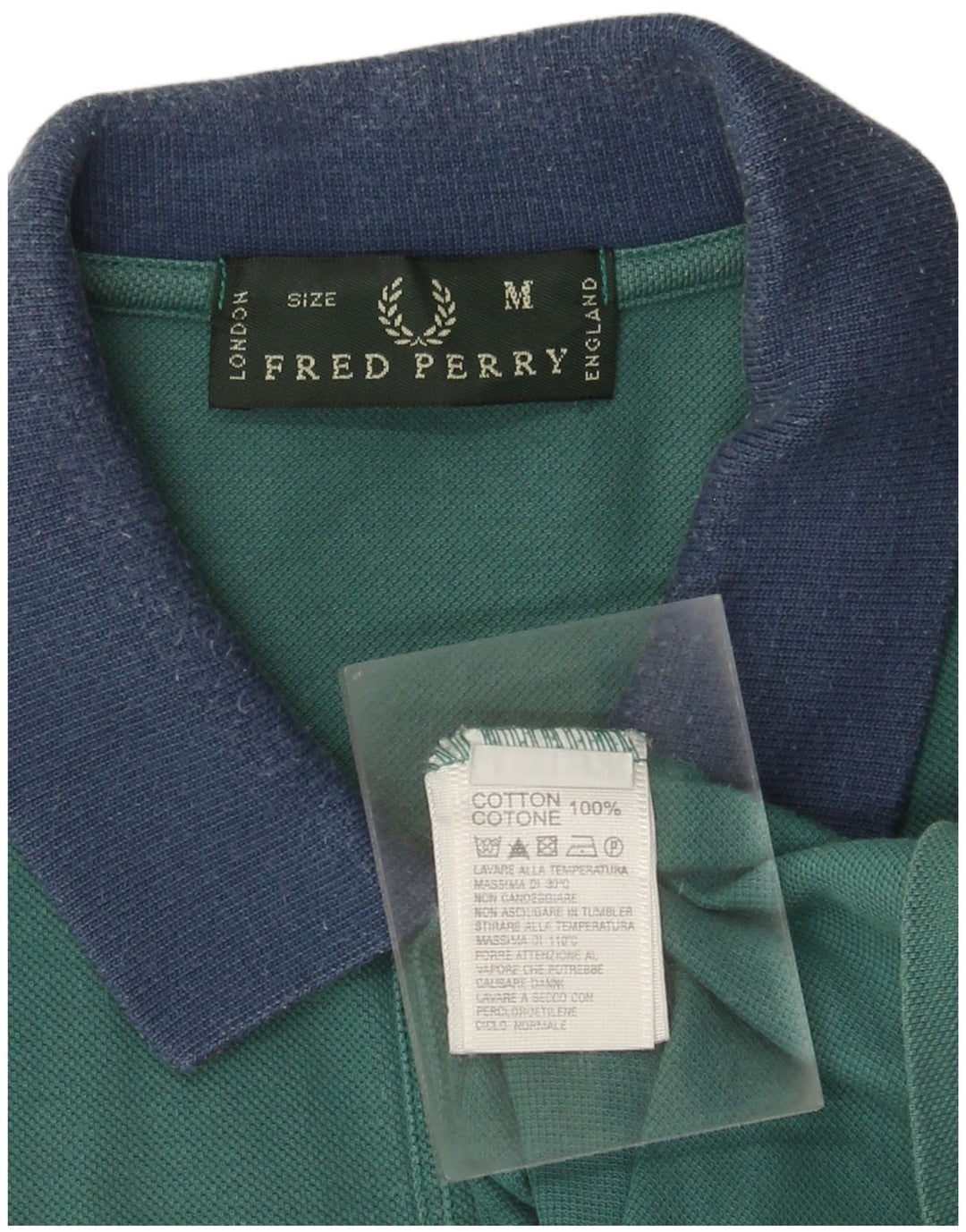 Polo da uomo Fred Perry verde medio