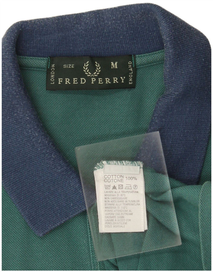 Polo da uomo Fred Perry verde medio