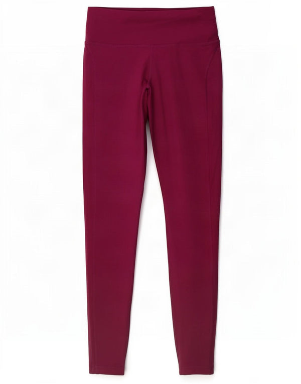 Leggings Nike Dri Fit da donna UK 10 Small Maroon