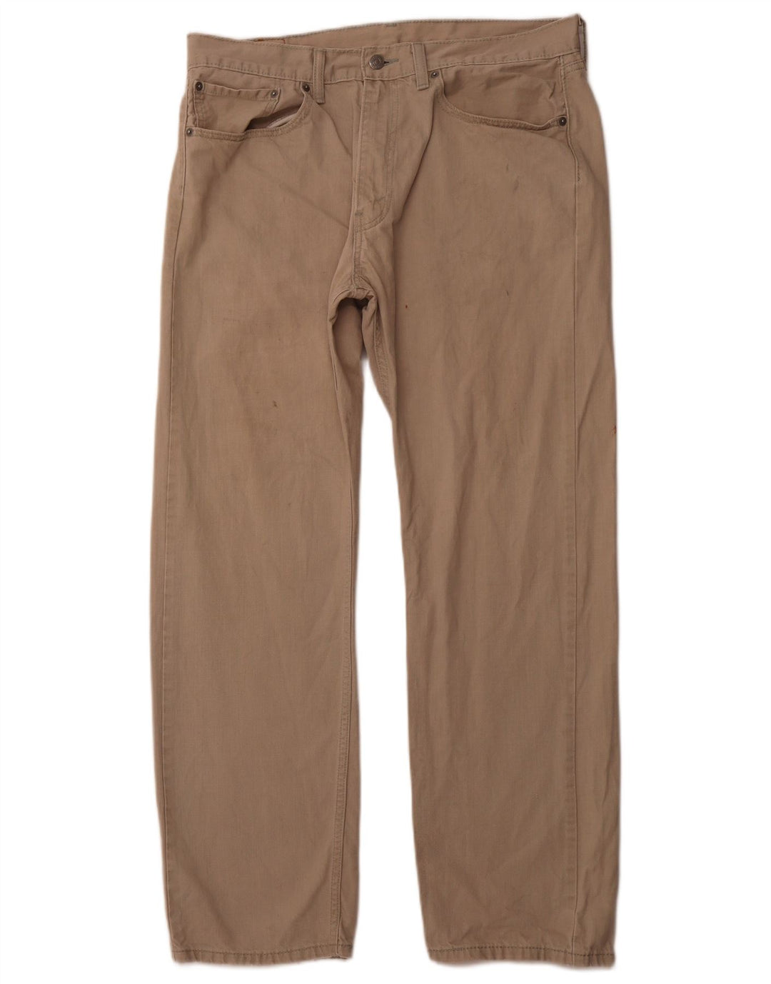 LEVI'S Jeans dritti da uomo 501 W36 L30 Cotone beige