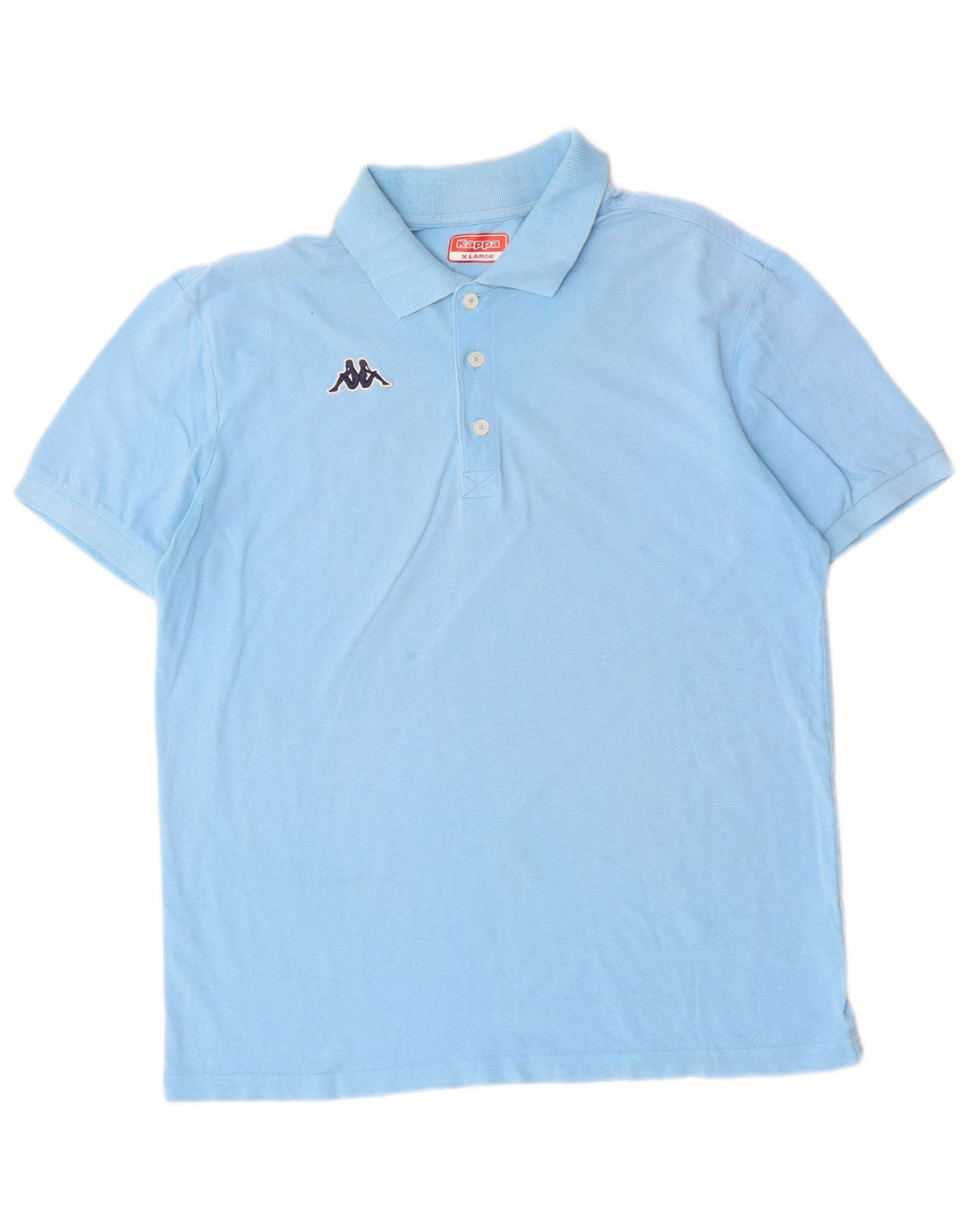 Polo Kappa Uomo XL Cotone Blu