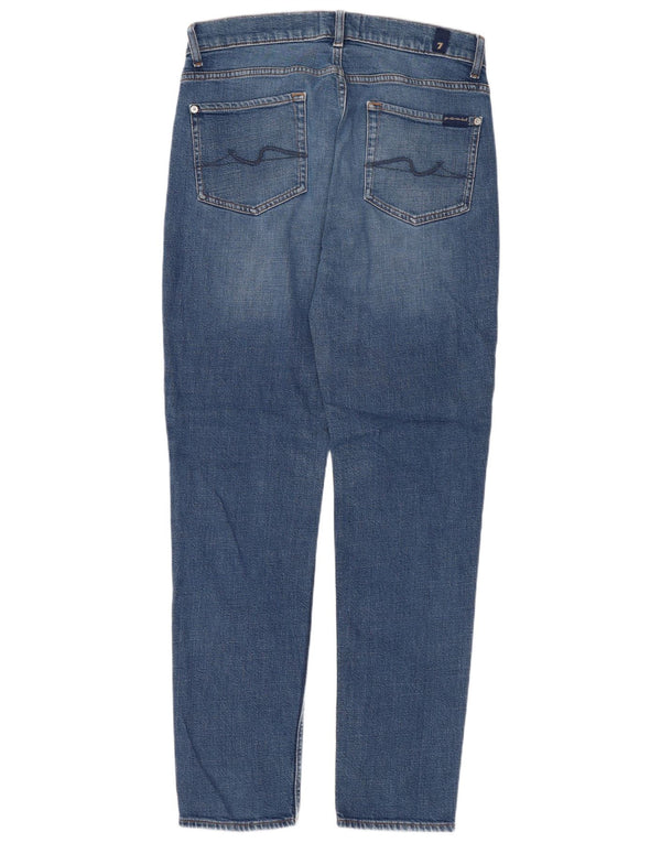 Jeans affusolati slimmy da donna 7 For All Mankind W31 L32 Blu
