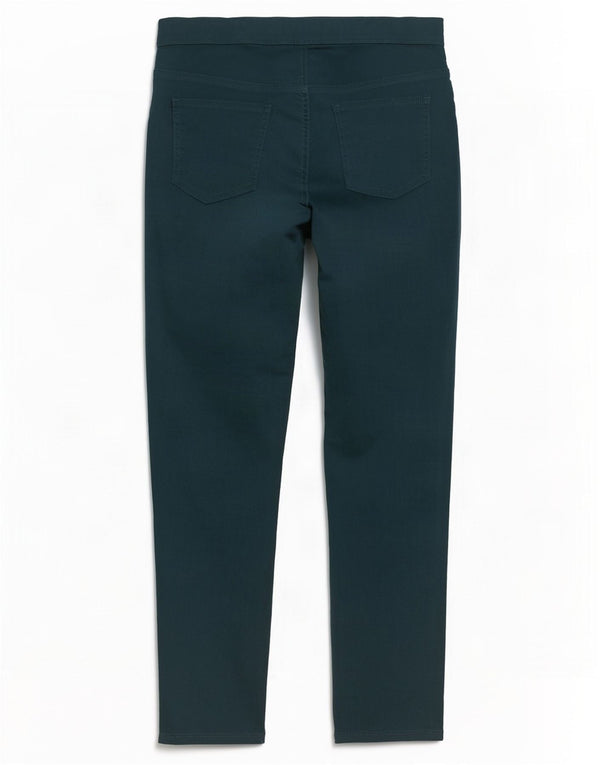 Jeans Jeggings corti da donna Marks & Spencer UK 16 Large W36 L26 Cotone verde