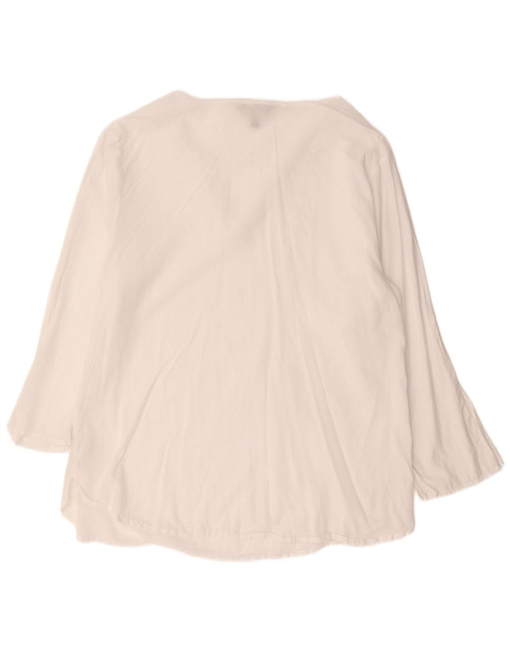 Camicia pullover da donna Mountain Warehouse UK 18 XL Cotone bianco