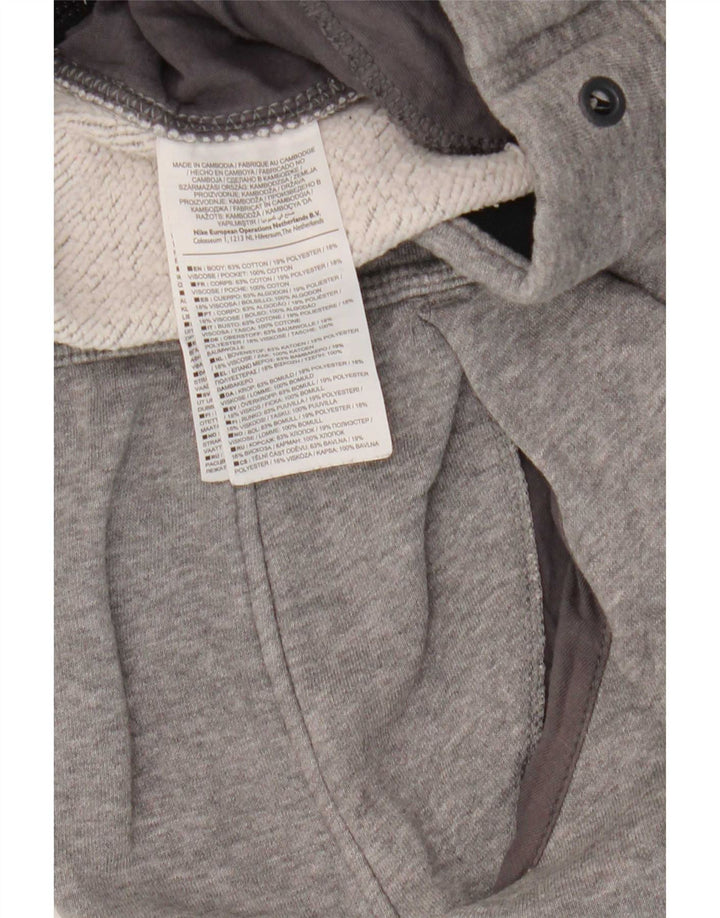 Pantaloni da tuta da uomo Nike Joggers piccoli in cotone chiazzato grigio