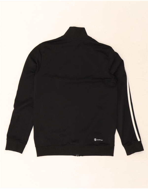 Giacca da tuta Adidas Aeroready da ragazzo 11-12 anni color block nero