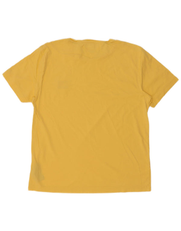 T-shirt da donna Tommy Hilfiger Top UK 18 XL cotone giallo