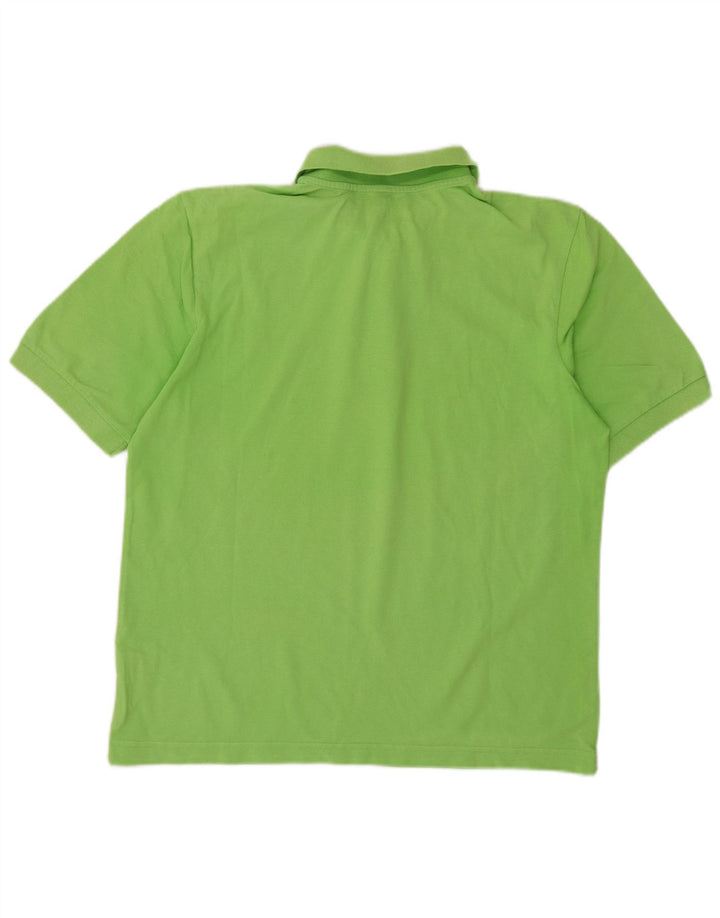 Polo Kappa Uomo Large Verde Cotone