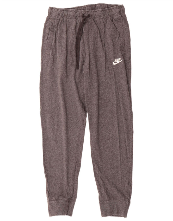 Pantaloni da tuta da uomo Nike Joggers in cotone grigio medio