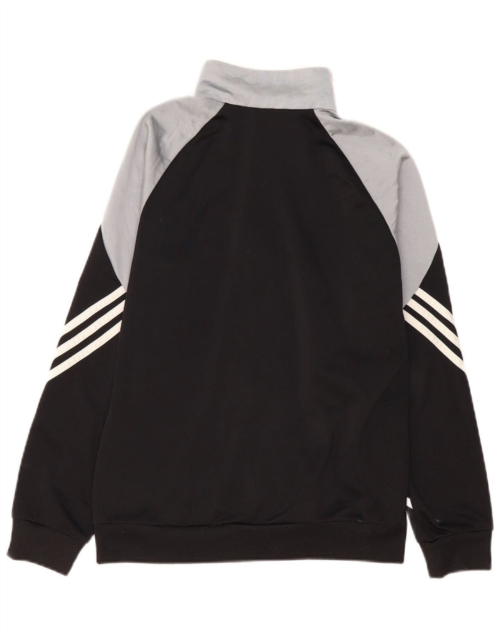 Giacca da tuta da ragazzo Adidas 13-14 anni XL Poliestere color block nero