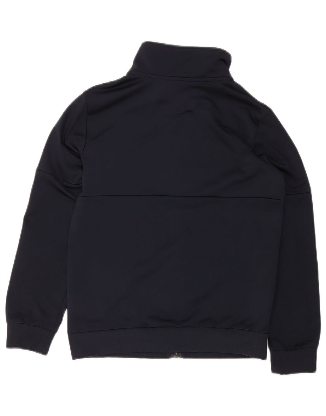 Giacca top della tuta da ragazzo ADIDAS 9-10 anni in poliestere blu navy