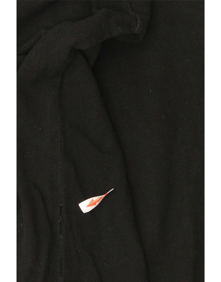 Polo da uomo a maniche lunghe Lacoste taglia 3 piccola nera