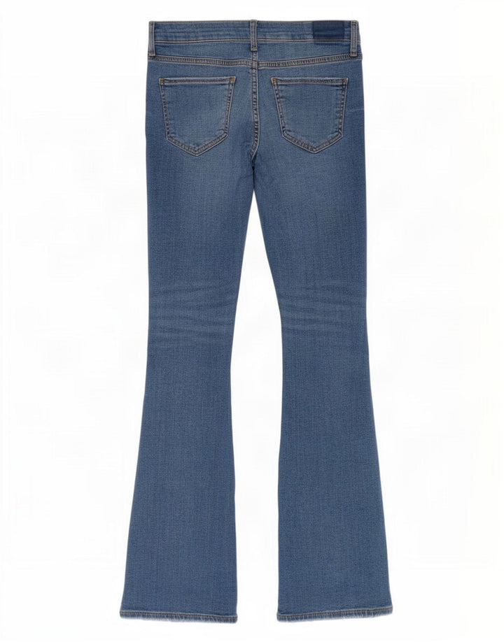 Jeans svasati da donna Zara EU 38 Small W28 L32 cotone blu