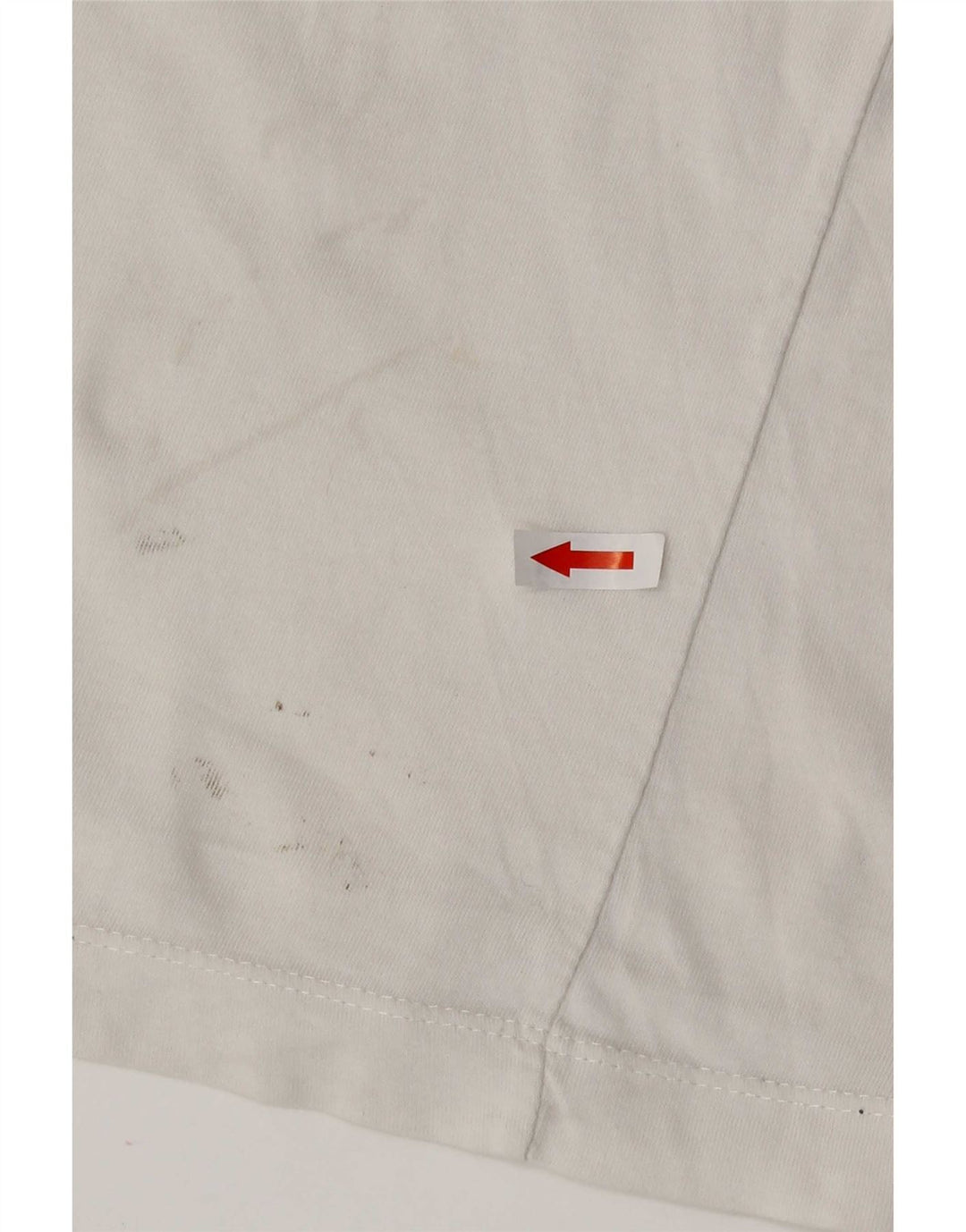 T-shirt grafica da uomo Nike Top Small in cotone bianco